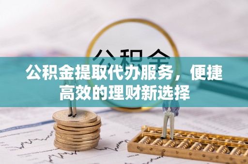 大观公积金提取代办服务，便捷高效的理财新选择