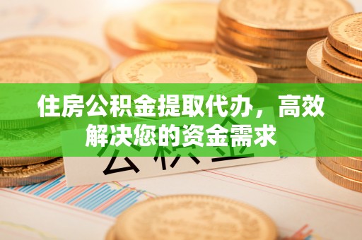 大观住房公积金提取代办，高效解决您的资金需求
