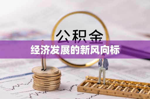 大观经济发展的新风向标