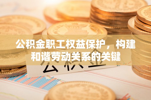 大观公积金职工权益保护，构建和谐劳动关系的关键