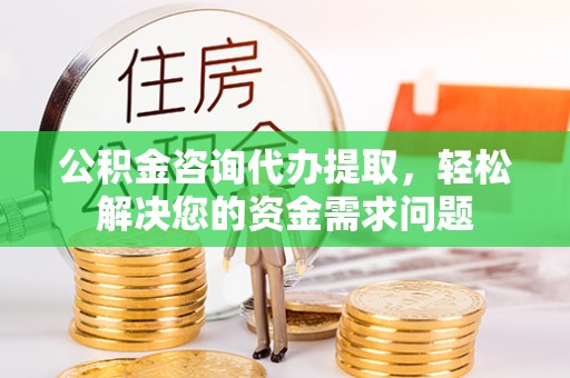 大观公积金咨询代办提取，轻松解决您的资金需求问题