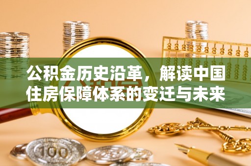 大观公积金历史沿革，解读中国住房保障体系的变迁与未来