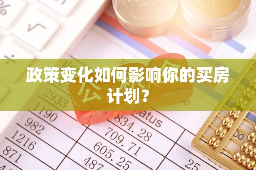 大观政策变化如何影响你的买房计划？