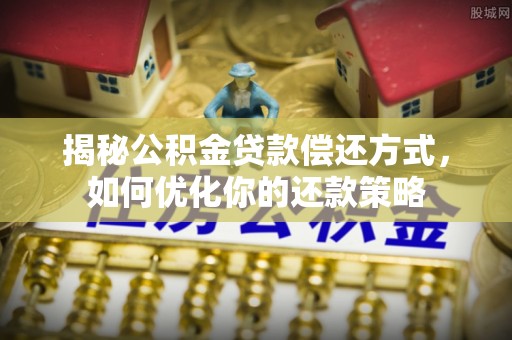 大观揭秘公积金贷款偿还方式，如何优化你的还款策略