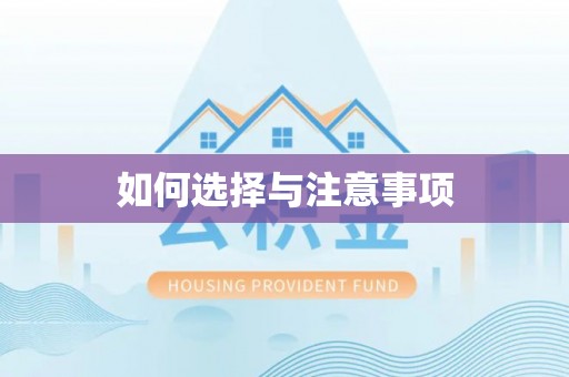 大观如何选择与注意事项