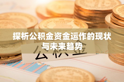 大观探析公积金资金运作的现状与未来趋势